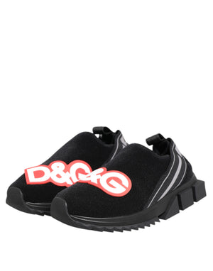 Schwarz Grau Slip On Sorrento Sneakers Schuhe