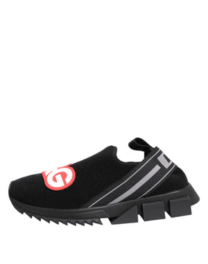 Schwarz Grau Slip On Sorrento Sneakers Schuhe