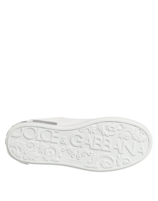 Weiß Lila Leder Low Top Turnschuhe Schuhe