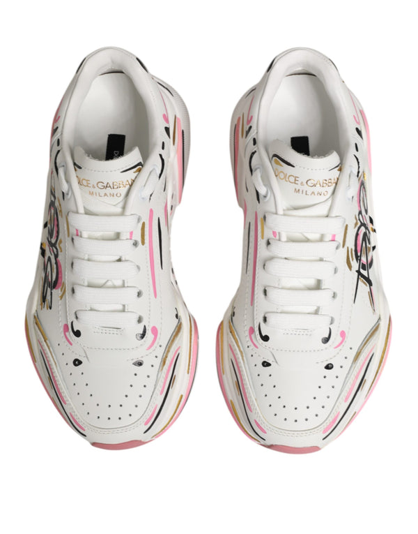 Mehrfarbige handbemalte DAYMASTER Sneaker Schuhe