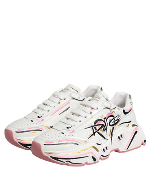 Mehrfarbige handbemalte DAYMASTER Sneaker Schuhe