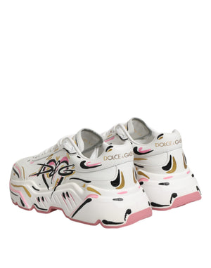 Mehrfarbige handbemalte DAYMASTER Sneaker Schuhe