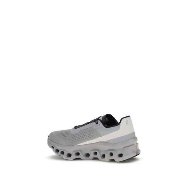 Graue Polyester-Sportschuhe