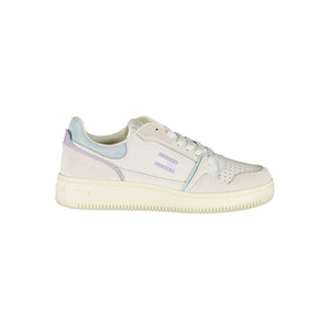 Weißes Leder Damen Sneaker