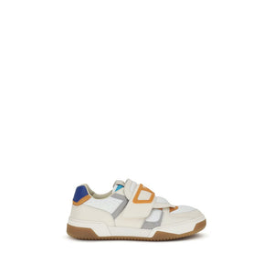 Mehrfarbige Kalbshaut Bos Taurus Sportschuhe