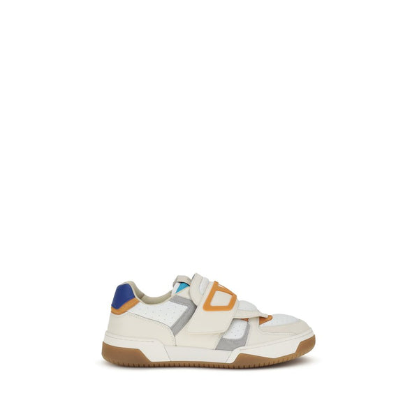 Mehrfarbige Kalbshaut Bos Taurus Sportschuhe