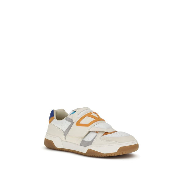 Mehrfarbige Kalbshaut Bos Taurus Sportschuhe