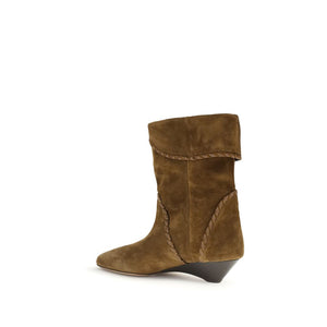Braune Kalbshaut Bos Taurus Stiefel