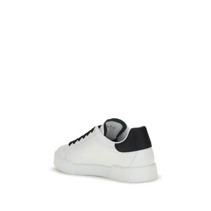 Weiße Kalbshaut Bos Taurus Sneakers mit niedrigem Schaft