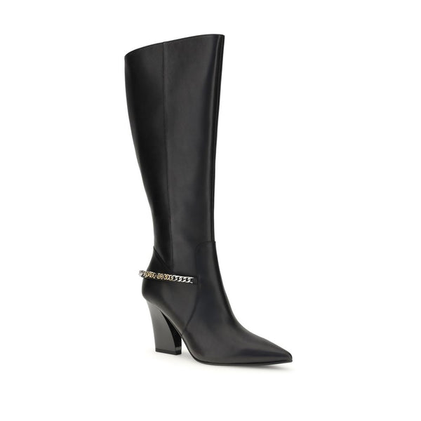Schwarze Nylonstiefel