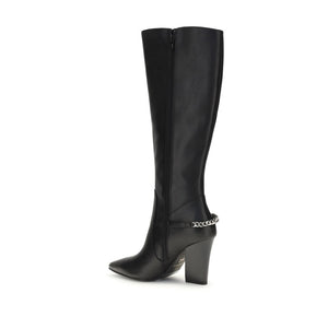 Schwarze Nylonstiefel