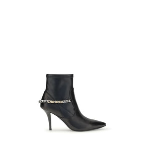 Schwarze Kalbshaut Bos Taurus Stiefeletten