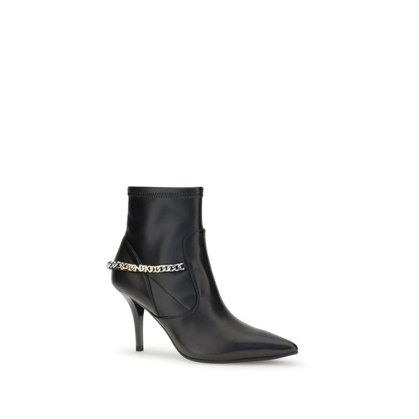 Schwarze Kalbshaut Bos Taurus Stiefeletten