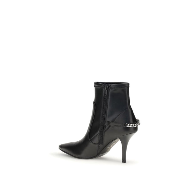 Schwarze Kalbshaut Bos Taurus Stiefeletten