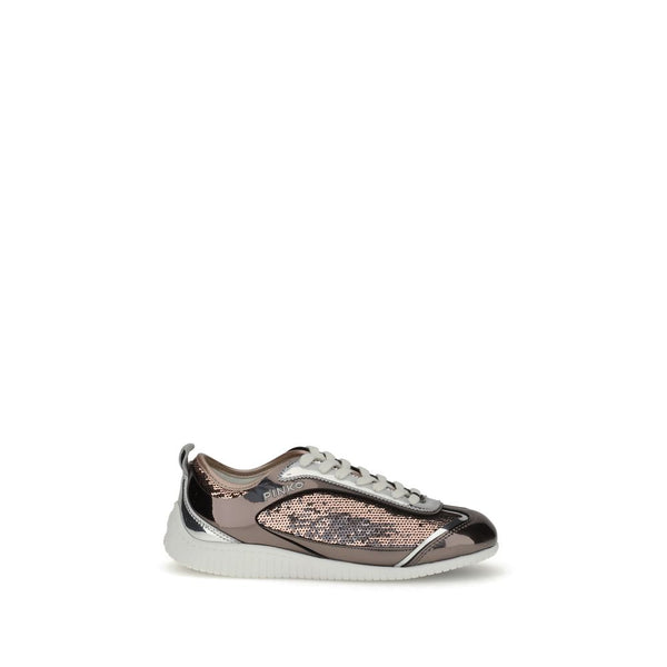 Bunte Sneaker aus Polyamid mit niedrigem Schaft
