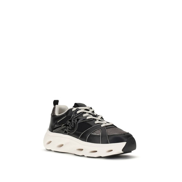 Schwarze Sneaker aus Kalbsleder Bos Taurus