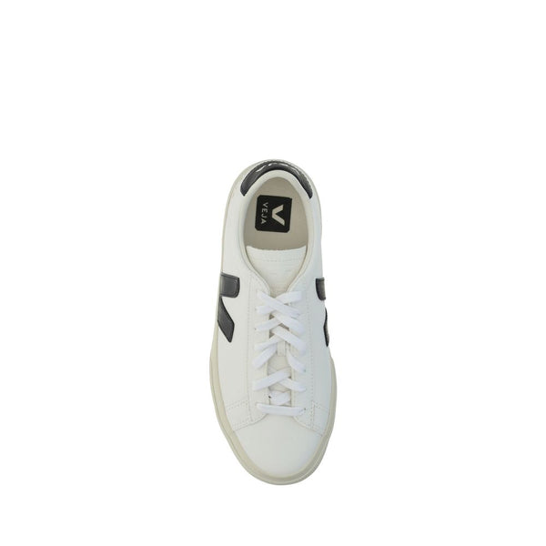 Weiße Kalbshaut Bos Taurus Sneakers mit niedrigem Schaft