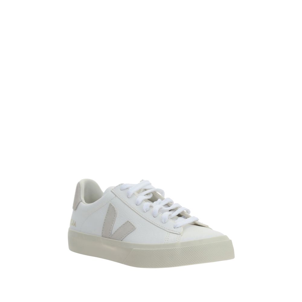 Weiße Kalbshaut Bos Taurus Sneakers mit niedrigem Schaft