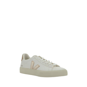 Weiße Kalbshaut Bos Taurus Sneakers mit niedrigem Schaft