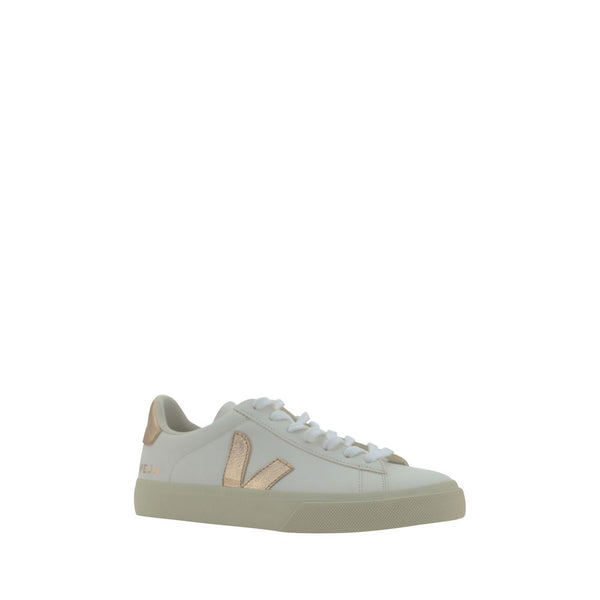 Weiße Kalbshaut Bos Taurus Sneakers mit niedrigem Schaft