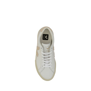 Weiße Kalbshaut Bos Taurus Sneaker