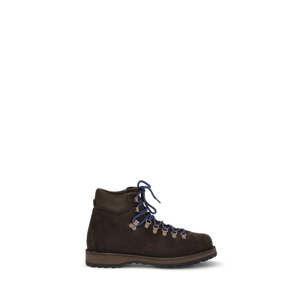 Schwarze Kalbshaut Bos Taurus Schnürstiefel
