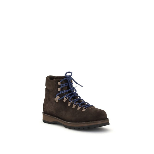Schwarze Kalbshaut Bos Taurus Schnürstiefel