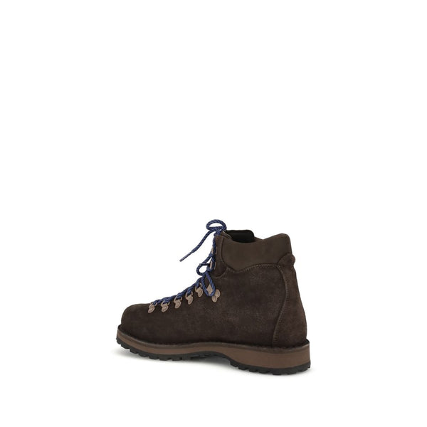 Schwarze Kalbshaut Bos Taurus Schnürstiefel