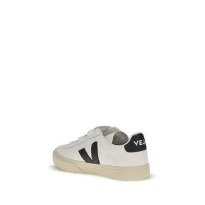 Weiße Gummisohle Sneakers mit niedrigem Schaft