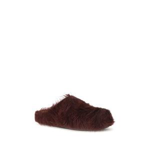 Bunte Leder-Mules