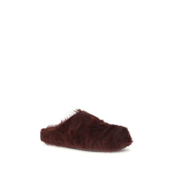 Bunte Leder-Mules