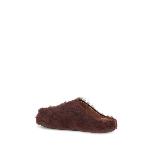 Bunte Leder-Mules