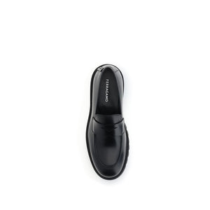 Elegante Gummilaufschuhe in Schwarz