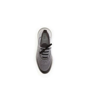 Graue Baumwoll-Sportschuhe