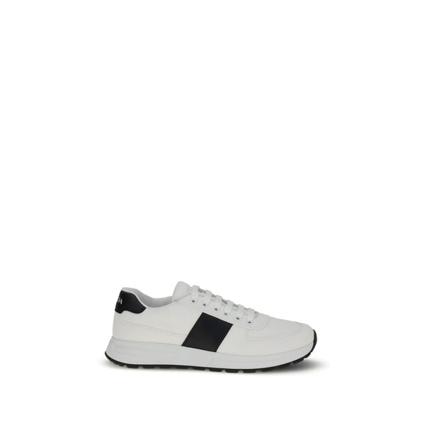 Weiße Kalbshaut Bos Taurus Sneakers mit niedrigem Schaft