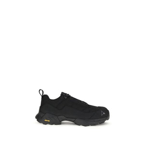 Schwarze Polyamid-Sportschuhe