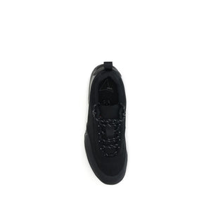 Schwarze Polyamid-Sportschuhe