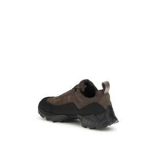 Braune Kalbshaut Bos Taurus Sportschuhe