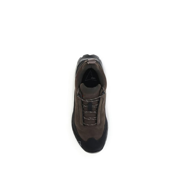 Braune Kalbshaut Bos Taurus Sportschuhe