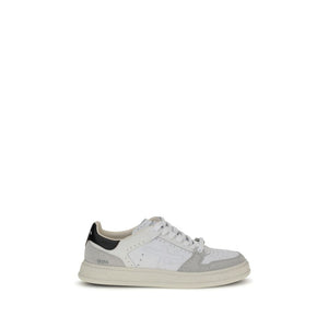 Weiße Sneakers aus Kalbshaut Bos Taurus