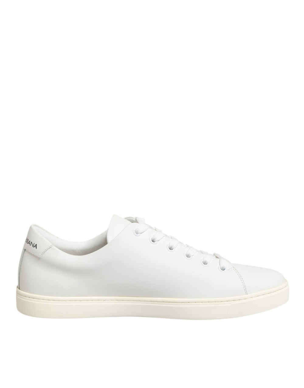 Weiß Leder Sacre Herz Patch Turnschuhe Schuhe