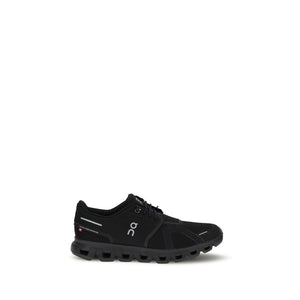Schwarze Polyurethan-Sportschuhe