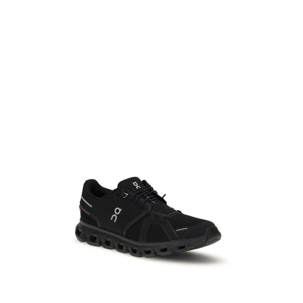 Schwarze Polyurethan-Sportschuhe