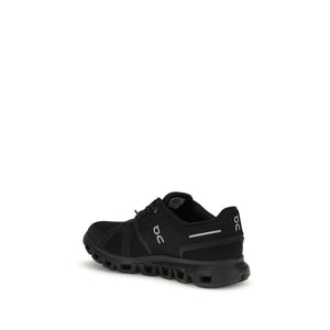 Schwarze Polyurethan-Sportschuhe