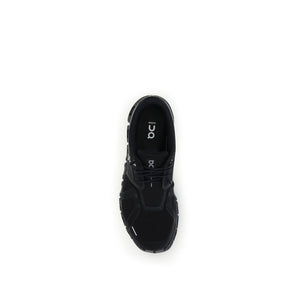 Schwarze Polyurethan-Sportschuhe