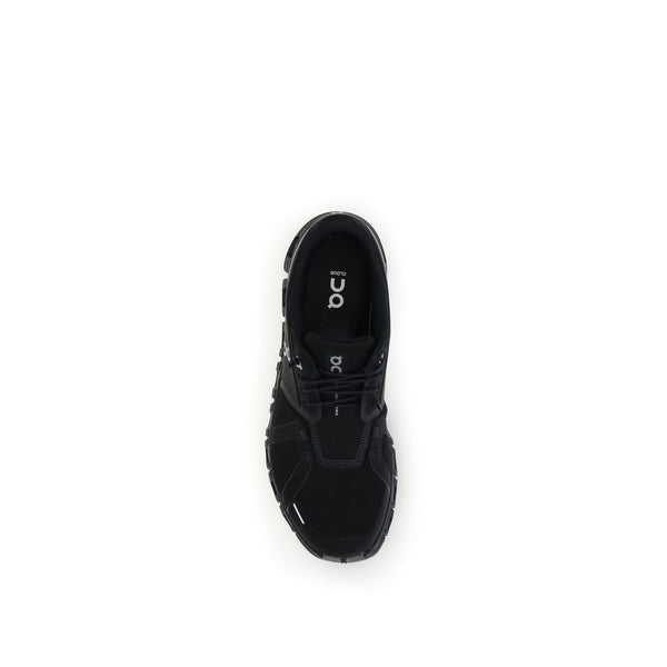 Schwarze Polyurethan-Sportschuhe