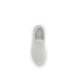 Weiße Sneakers aus recyceltem Polyester