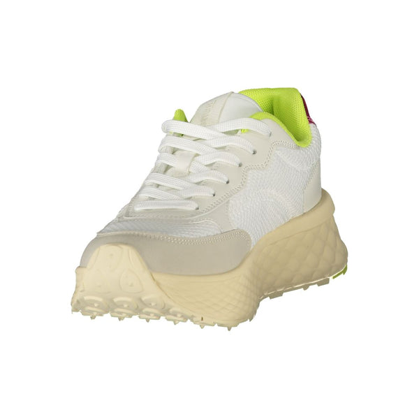 Sneaker aus weißem Polyester