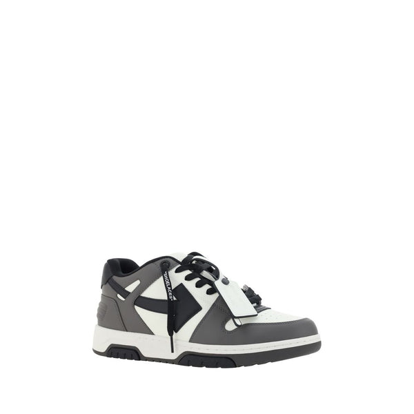 Graue Kalbshaut Bos Taurus Sneakers mit niedrigem Schaft
