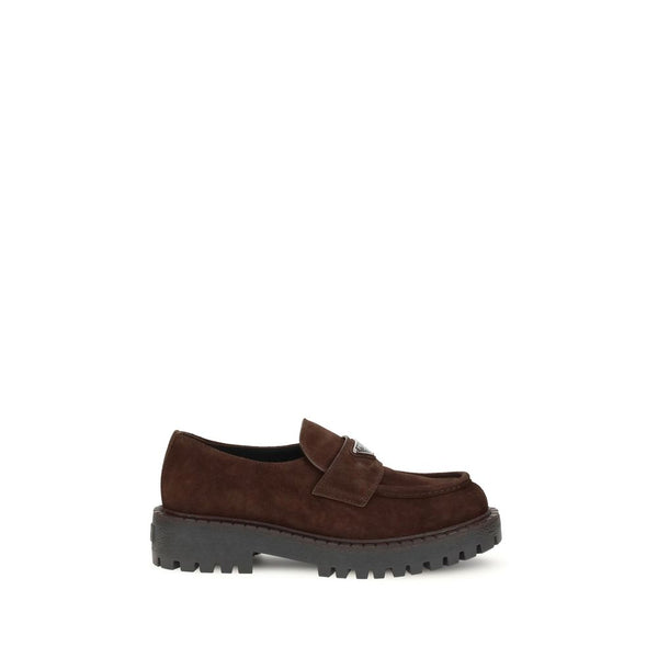 Braune Kalbsleder Bos Taurus Slip-On Loafer